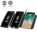 JE Wireless Charger,Qi-Certified Ultra-Slim Triple Wireless Charger Compatible iPhone X,iPhone 8/8Plus,Samsung Galaxy S8/S8+ S7/S7 Edge Note 8 Note 5,Nexus 5/6/7 & All QI-Enabled Devices.(AC Adapter)