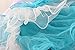 Mud Kingdom Little Girl's Birthday Girl T-shirt and Tutu Skirt Blue Outfit 6-7T