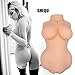 SHEQU Doll Masturbator with Tight Vagina and Anal for Men - Realistic Silicone Big Boobs Love Doll for Male Masturbation Erotic Vaginal and Anal Sex 10.6Pounds (Sexy Sansa)