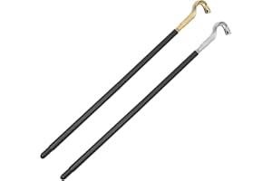 JOJOFUNY 2pcs Snake Scepter Cane Halloween Cane Egyptian Style Staff Ancient Cane Costume Cane Dresses for Kids Three-Section Scepter The Witch Work Aldult Plastic