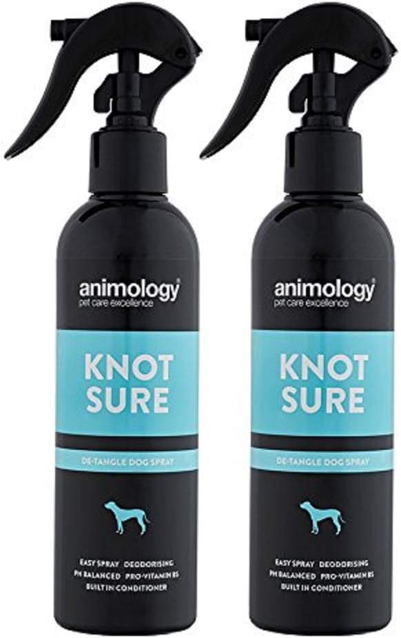 Animology Knot Sure De-Tangle Spray, 250 ml, Pack of 2, 2 x 250 ml