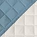 H.VERSAILTEX Reversible Couch Cover for 3 Cushion Couch Water Resistant Sofa Cover Seat Width Up to 66