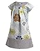 Arshiner Little Girls Floral Printed Short Sleeve Casual Dress
