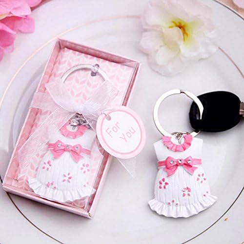 Adeeing Baby Keepsake Clothes Key Chain Rings Wedding Favors Birthday Holiday Gift for You