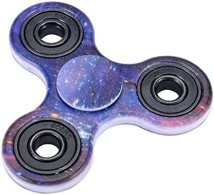 Bluesnow EDC Spinner Fidget Toy High Speed to Relieve Smoking ADHD OCD Anxiety Meditation Boring Relax and De-stress Purple