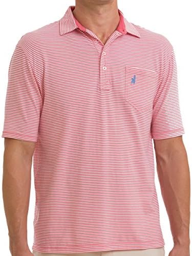 johnnie-O Men's JACK Polo, in CORALREEFER size M