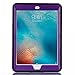 TabPow iPad Pro Case (9.7 Inch), Armor Hybrid Series - [Shockproof][Drop Protection][Heavy Duty] Rugged Three-Layer Defender Case Cover with Stand for iPad Pro 9.7 inch, Purple
