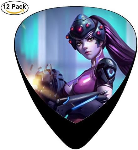 Chono 12-pack Overwatch Widowmaker Guitar Picks Plectrums for Guitar Bass