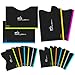 Aerb RFID Blocking Sleeves, Set of 16 (12 Credit Card Holders & 4 Passport Protectors) for Identity Theft Protection, Perfectly Fits Wallet/Purse-Black