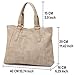 ZMSnow Women's PU Leather Handbags Lightweight Tote Casual Work Bag