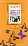 Managing Change (Lessons Learned)