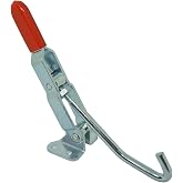 XRPAOWA Toggle Clamp GH 451 J Hook Type Hand Tool 375 lbs Holding Capacity | Heavy Duty Durable Quick Release Latch