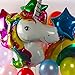 MRSpecialties Unicorn and Rainbow Balloons and a Happy Birthday Banner Party Set Decorations for Your Children's Birthday Celebration or for Colorful Baby Shower. Both Boys and Girls Will Enjoy!
