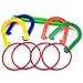 Plastic Horseshoe and Ring Toss Game Set (2 in 1) by K-Roo Sports