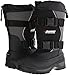 Baffin Wolf Men's Winter Boots, Tundra Rated, 14 to -22 degrees Fahrenheit, Tall Height, Black/Pewter, Size 12