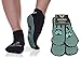 Bamboo Yoga Socks Non-Slip Full Toe Grip for Pilates Hospital Rehab (BM 2pk)