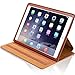 KAVAJ iPad Air 2 Leather case Cover Hamburg Cognac Brown - Genuine Leather with Stand-up Feature. Thin Smart Cover as Premium Accessory for The Original Apple iPad Air 2
