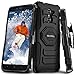 ZTE Grand X Max 2 / ZTE Max Duo/ZTE Imperial Max Case, Evocel [New Generation Series] Belt Clip Holster, Kickstand, & Dual Layer for ZTE Grand X Max 2/ ZTE Max Duo/ZTE Imperial Max, Black