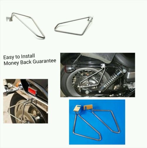 Motorcycle saddlebags brackets for suzuki boulevard S40 LS650 savage