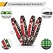 Geeon LED Strip Lights Waterproof 12V Green (515-525nm) for Auto Car Truck Motorcycle Boat Interior Lighting UL Listed 30CM/12'' 3528 SMD Pack of 4