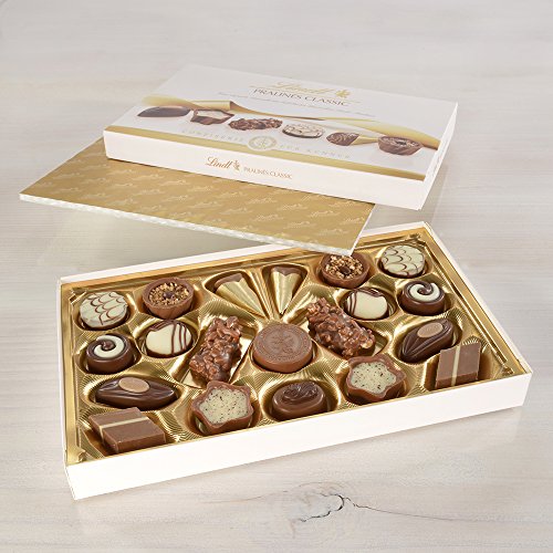 Lindt Schokolade - Pralinen Für Kenner Classic | 200 g | Schachtel mit 20 Pralinen in 11 köstlichen Sorten mit und ohne Alkohol | Pralinengeschenk | Schokoladengeschenk – Bild 5