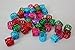 48PC Dreadlocks Beads Aluminum Cuffs Hair Decoration Filigree Tube