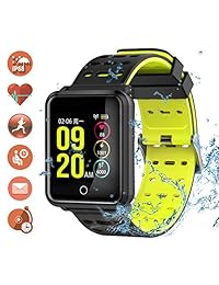 TagoBee TB06 IP68   Reloj inteligente impermeable para natación, Bluetooth, resistente al agua, para hombres y mujeres, con correa inteligente, podómetro, contador de pasos, presión arterial