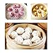 200pcs Air Fryer Liners 7.5 inches Bamboo Steam Paper Perforated Parchment Paper Liner, Non-stick, Eco-friendly Round Steaming Mat for Steaming Basket, Cooking, Baking, Dumpling