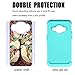 J1 2016 Case, Galaxy Amp 2 Case, Galaxy Express 3 Case, UrSpeedtekLive [Drop Protection] Dual Layer Hybrid Defender Phone Cover Case for Samsung Galaxy J1 (2016) / Express 3 / Amp 2 - Love Tree