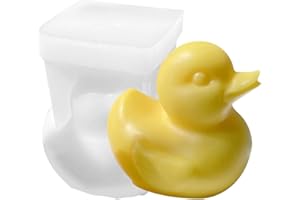 ZAKVOOR 3D Duck Candle Silicone Molds Animal Resin Casting Mould for DIY Candle Making Polymer Clay Craft Plaster Home Decoration