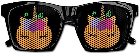 Xing Stars Colorful Summer Unisex Pumpkin Unicorn Face Flower Fashion Party Costume Sunglasses