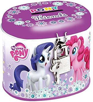 My Little Pony Oval Metal Money Box 