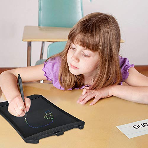 Tisy Doodle Boogie Board Writing Drawing Tablet for Kids Teen, Doodle Boogie Board for Kids Toys for 3-12 Year Old Boys Girls QCBlack TSUSLWDT07