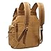 GINGOOD Vintage Canvas Backpack Outdoor Hiking Travel Rucksack 21L Eathy Yellow #220