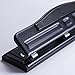 Officemate Adjustable 2-3 Hole Punch with Padded Handle, 11 Sheet Capacity, Black (90085)