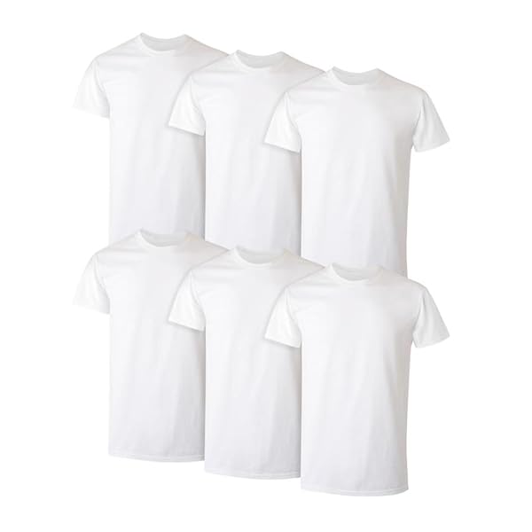 HANES MENS UNDERSHIRT PACKS, STAY-TUCKED SOFT COTTON BEST...