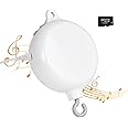 HLEEDUO Crib Mobile Motor Music Box,Nursery Mobile Device Built-in Memory Card to Download Music,Arbitrary Volume,Portable Sound Machine Mobile Spinner