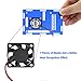 Raspberry Pi Fan, iUniker Small Computer Fan Raspberry Pi Cooling Fan 30x30x7mm Brushless CPU Cooling Fan for Raspberry Pi 3,Pi 2,Pi B+(1-Pack)