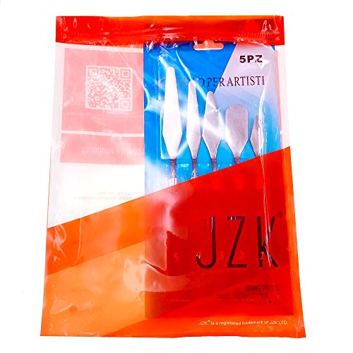 JZK 5-teiliges Ãlfarben-Messer-Set aus Edelstahl, Holzgriff – Bild 8