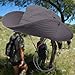 OMECHY Waterproof Outdoor Bucket Mesh Hat Summer UV Protection Sun Cap Boonie Fishing Camouflage Hat,Grey