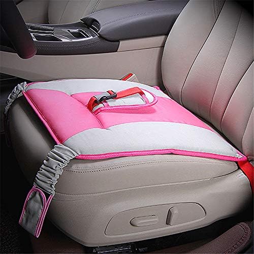 KXIN Maternity Car Seat Belt Clip Strap, Safety Seat Cushion Protection Fetal Belt Support Abdominal Band Anti-Doppler,Pink