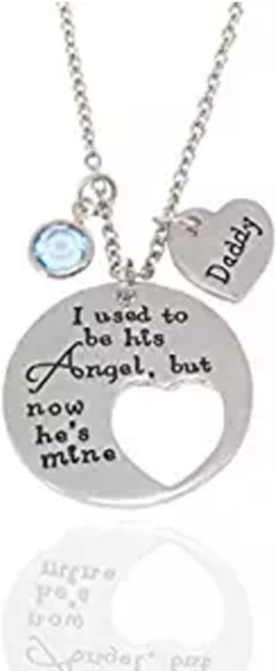 yichahu I used to be his angel now hes mine necklace pendant