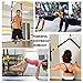 Bodyweight Resistance Training Straps, JDDZ Complete Home Gym Fitness Trainer kit for Full-Body Workout, Included Door Anchor, Extension Strap, 16 Week Program, Fitness Guide and 4 Exercise Loop Bands