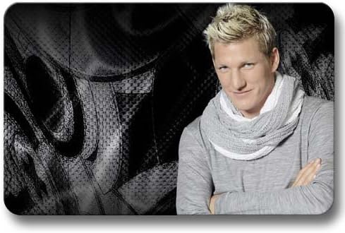 Floor Mat Door Mat Non Skid Inspired Bastian Schweinsteiger Indoor Living Room 16x24Inch / 40x60cm