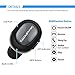SoundPEATS D3 Bluetooth Wireless Earbud with Mic for iPhone/Android/Windows 10 Cellphones, Tablets and Computers (Black)