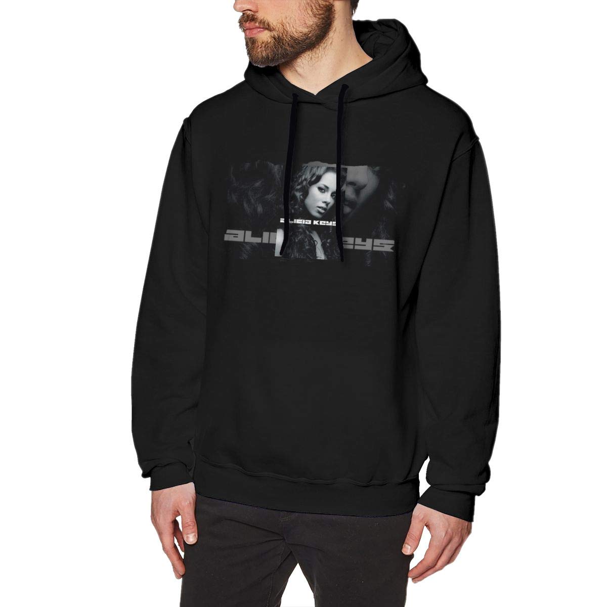 Coapye The Diary Of Alicia Keys Fashion Hooded Black Shirts