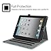 Fintie iPad 2/3/4 Case [Corner Protection] - [Multi-Angle Viewing] Folio Stand Smart Cover with Pocket, Auto Sleep / Wake for Apple iPad 2, iPad 3 & iPad 4th Gen Retina Display, Cool Jade