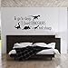 to Go to Sleep I Count Dinosaurs Not Sheep Vinyl Wall Decals Kids Room Bedroom Nursery Cartoon Wall Art Home Decor Stickers