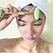 3Pcs Jade Roller for Face 3 in 1 Facial Massage Tool,Facial Jade Roller Anti Aging Jade Stone Massage Skin Care Tool, Improve The Appearance of Your Skin Eye Massage and Neck Roller Beauty Products