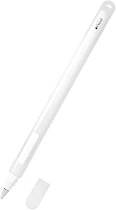 ColorCoral Holder Case for New Apple Pencil 2nd Generation Ultra Light iPencil2 Silicone Skin Sleeve Cover Compatible with iPad Pro 2018